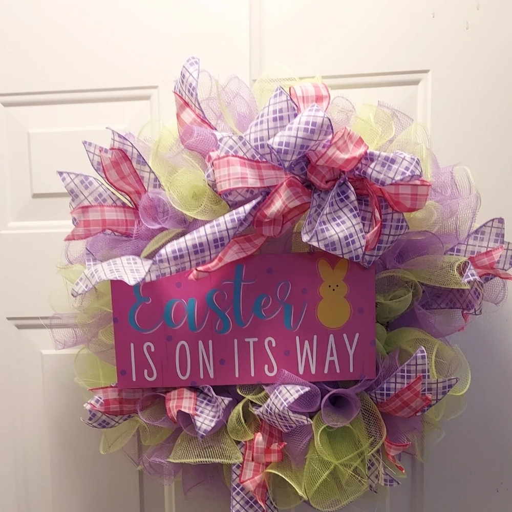 Easter wreath new handmade